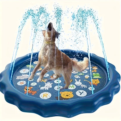 Dog Splash Pool with Sprinkler