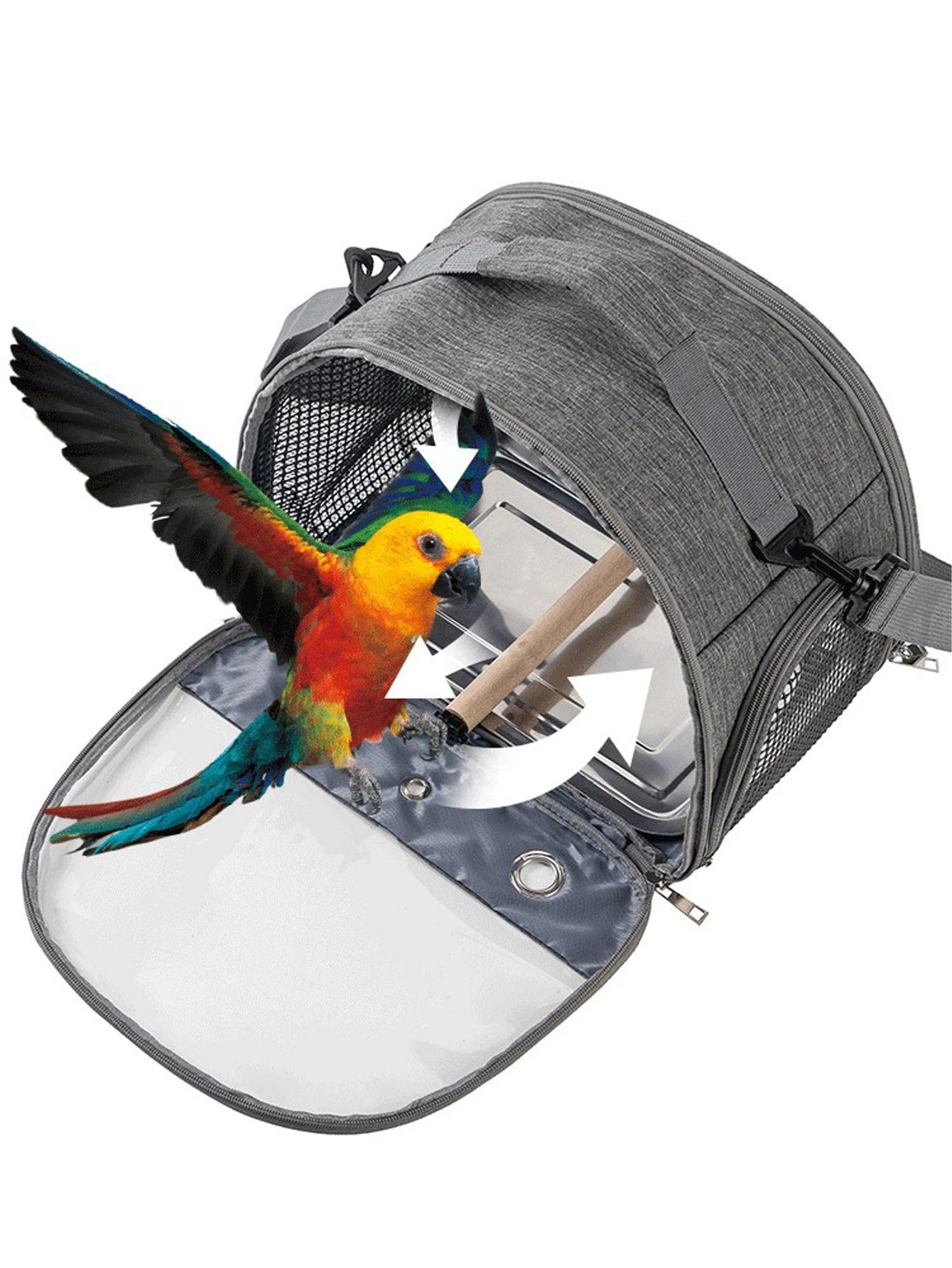 Portable Transparent Pet Carrier Backpack