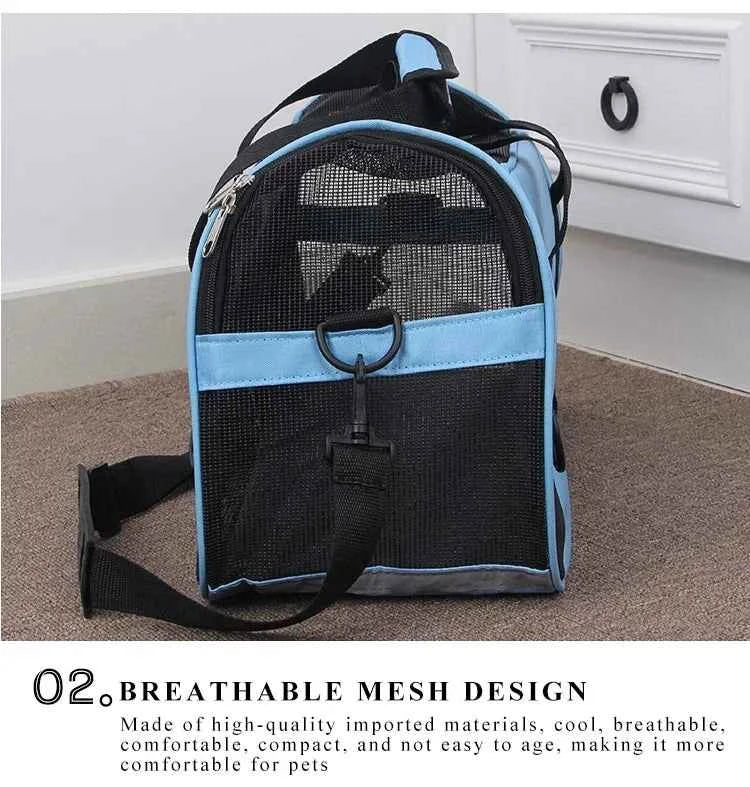 Portable Dog Cat Carrier Bag