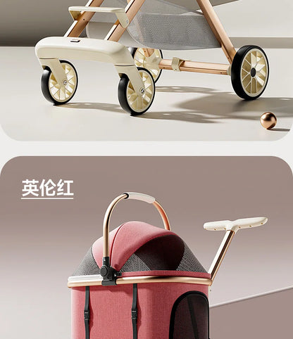 3-in-1 Luxury Pet Stroller
