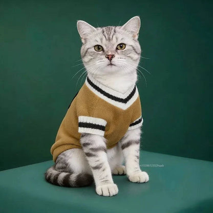 Pet Letterman Sweater