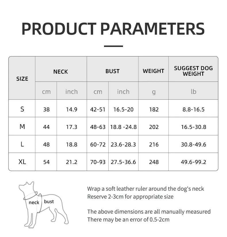 Large Breed Tactical Harness