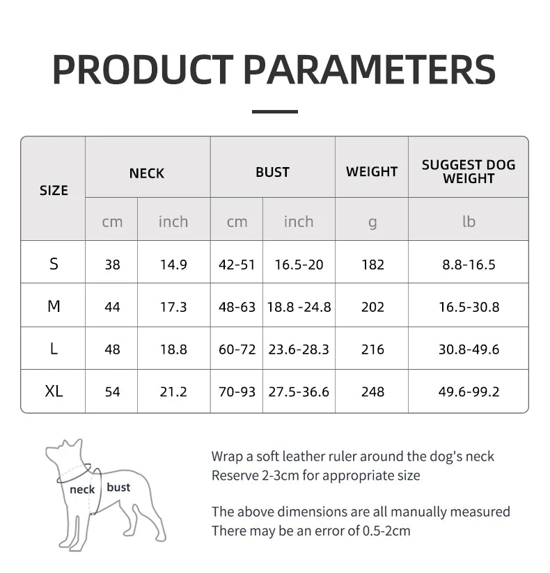 Large Breed Tactical Harness