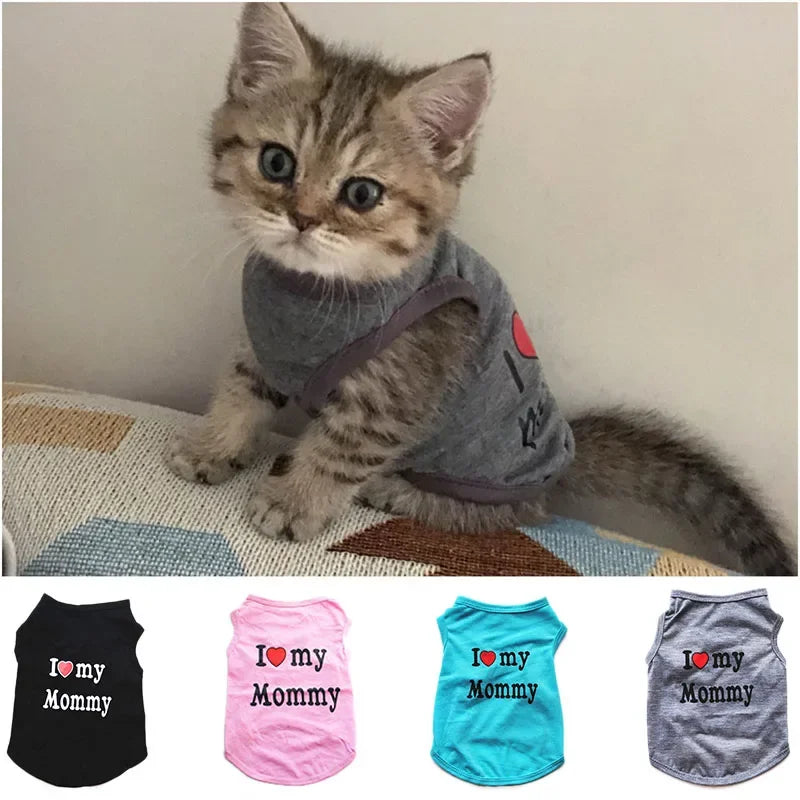 "I Love Mommy & Daddy" Tee-Shirts - Waggy World