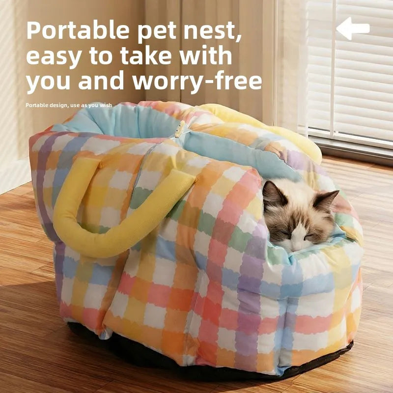Portable Teddy Bear Pet Carrier