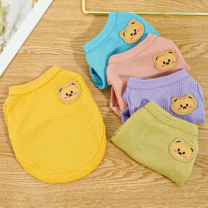 Cat 'Teddy Bear" Cotton Shirt