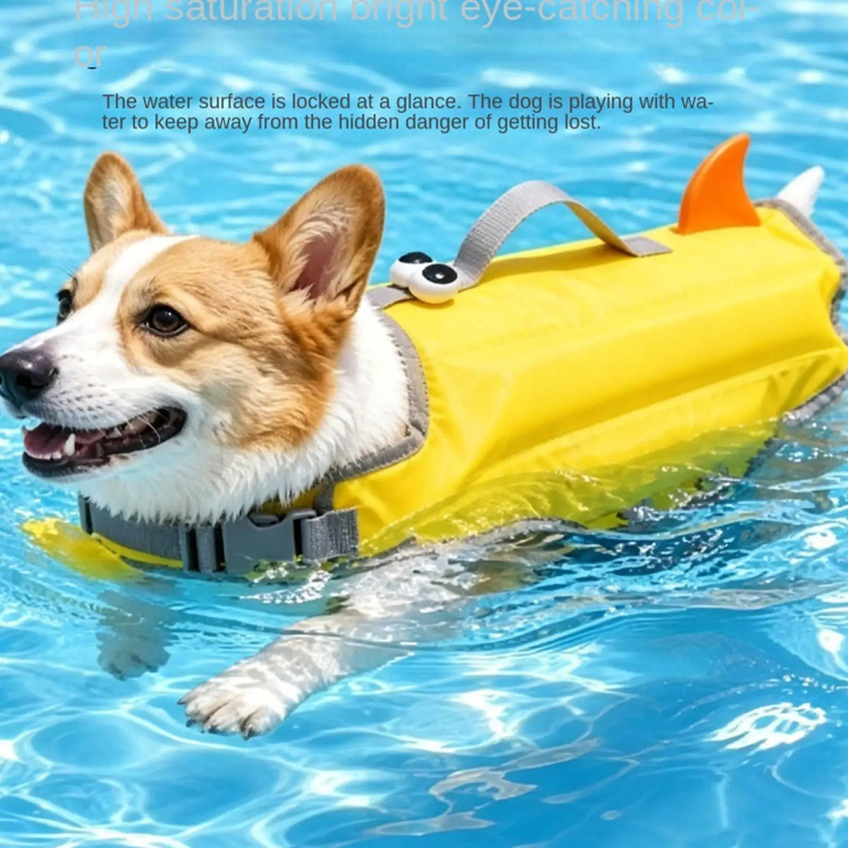 High Buoyancy Dog Life Jacket for Swimming