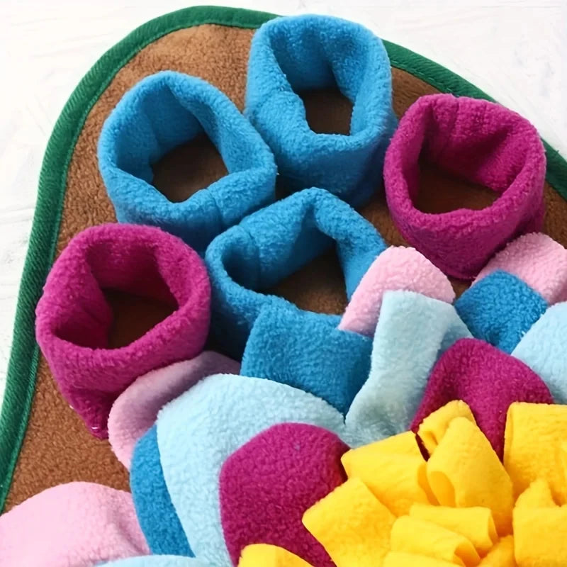 Pet Snuffle Mat for Dogs & Cats Front View
