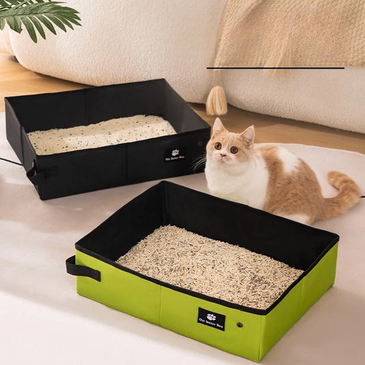Portable Cat Litter Box Foldable