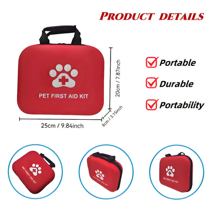 Pet Emergency Medical Kit Bag