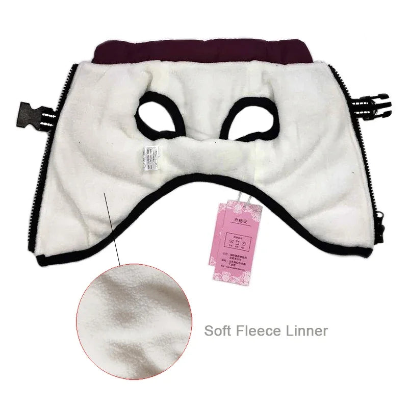Waterproof Dog Winter Jacket with Harness - Waggy World