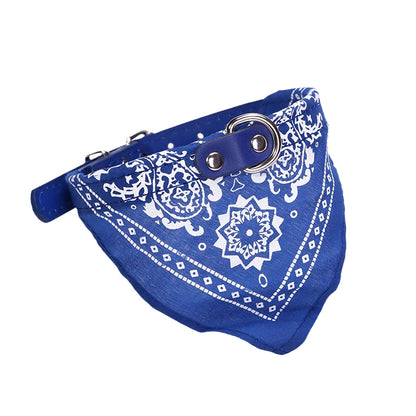 Cat And Dog Collar Triangle Scarf