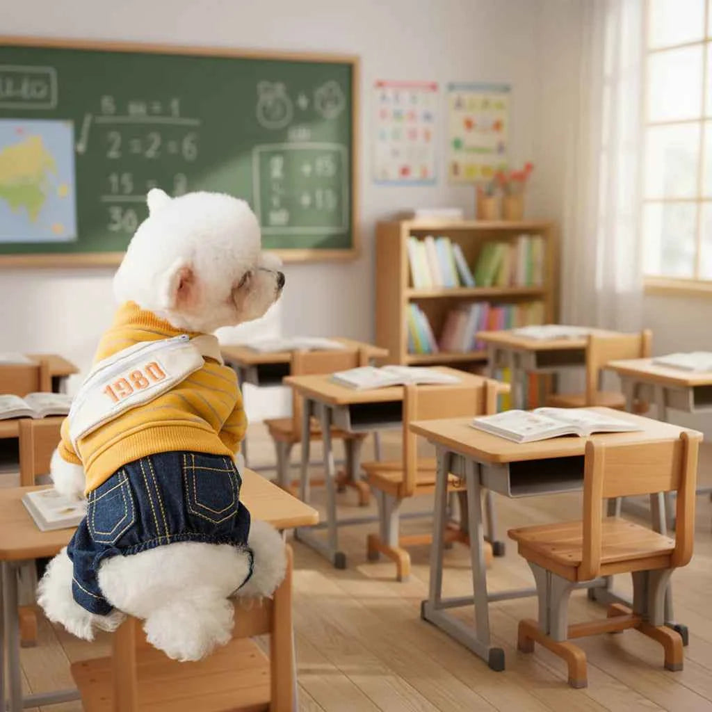 Pup School Outfit