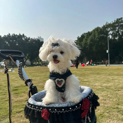2026 Foldable Pet Stroller for Small Dogs & Cats