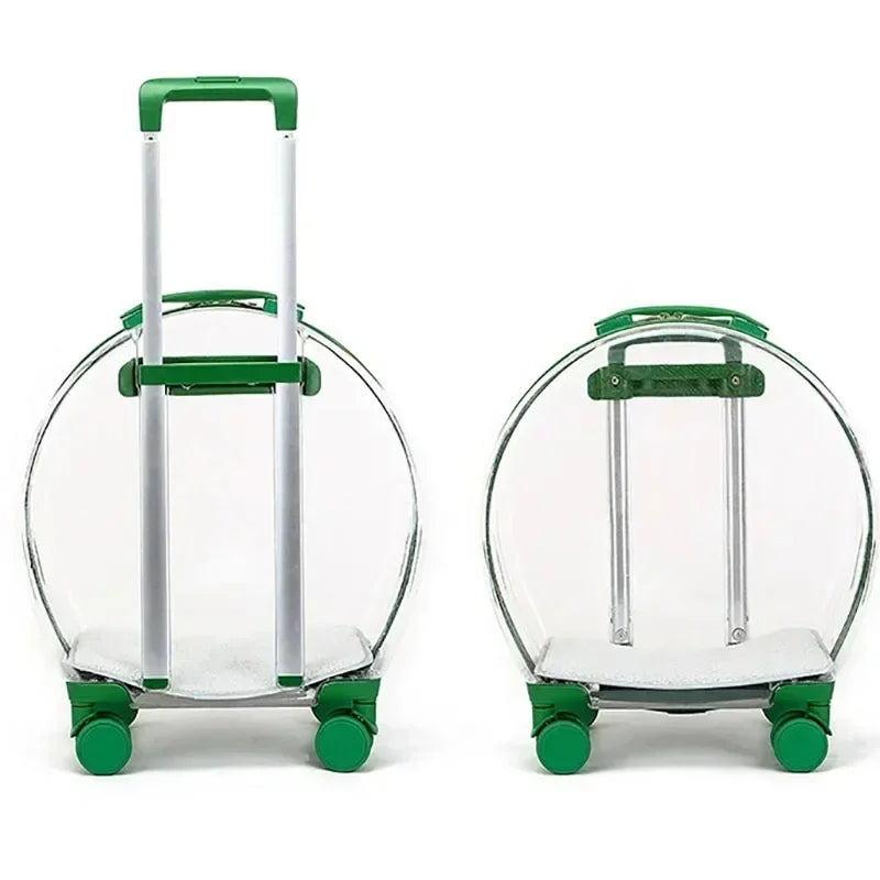 Rolling Pet Carrier Backpack