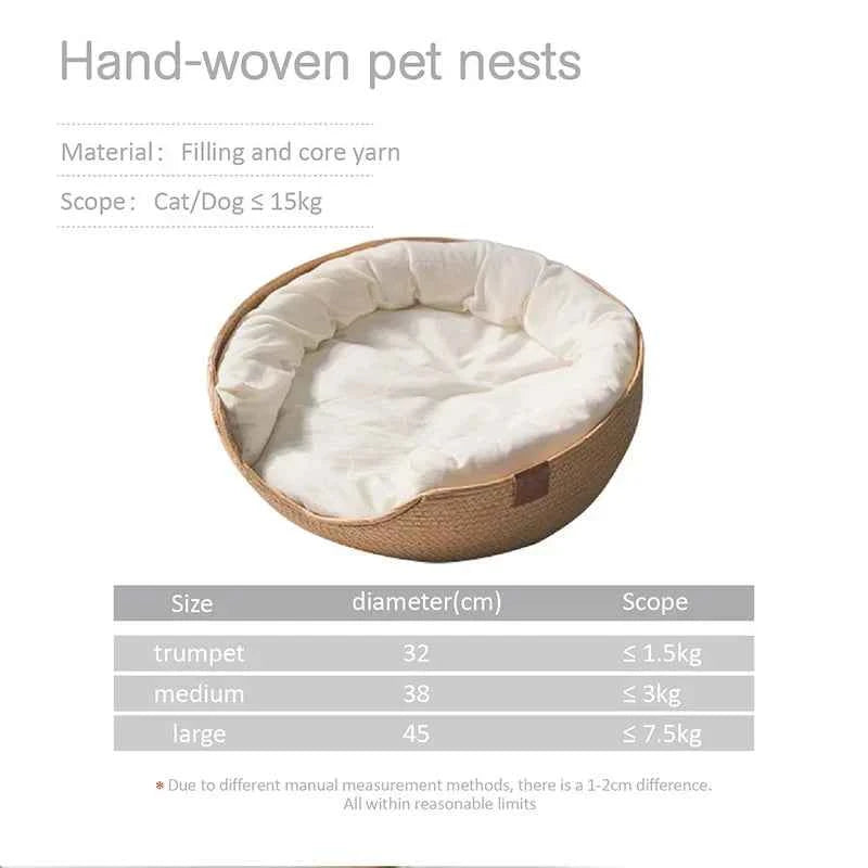 Plush Pet Basket