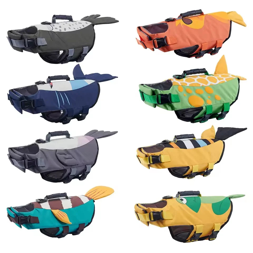 Dog Life Jacket with Shark Fin - Waggy World