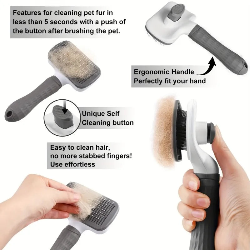 Dog and Cat Grooming Brush