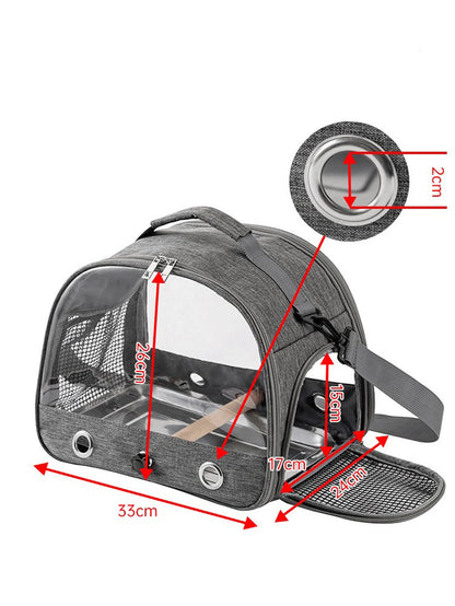 Portable Transparent Pet Carrier Backpack