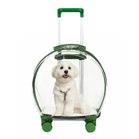 Rolling Pet Carrier Backpack