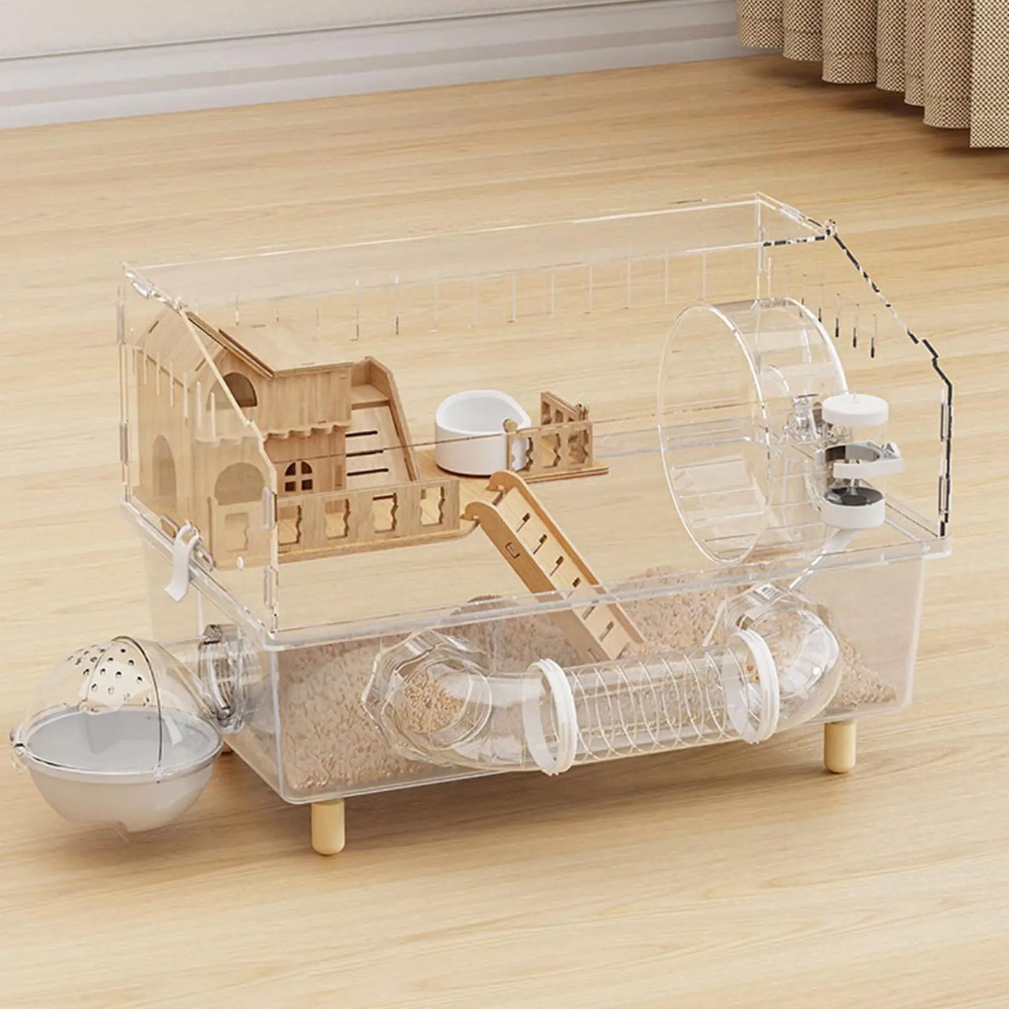 2-Tier Acrylic Hamster Cage