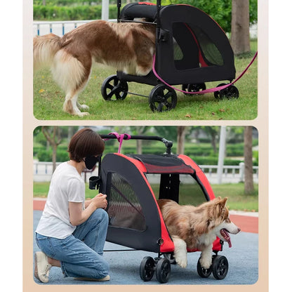 Foldable Pet Cart
