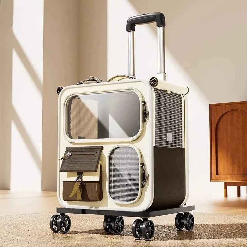 2 Pet Wheeled Carrier
