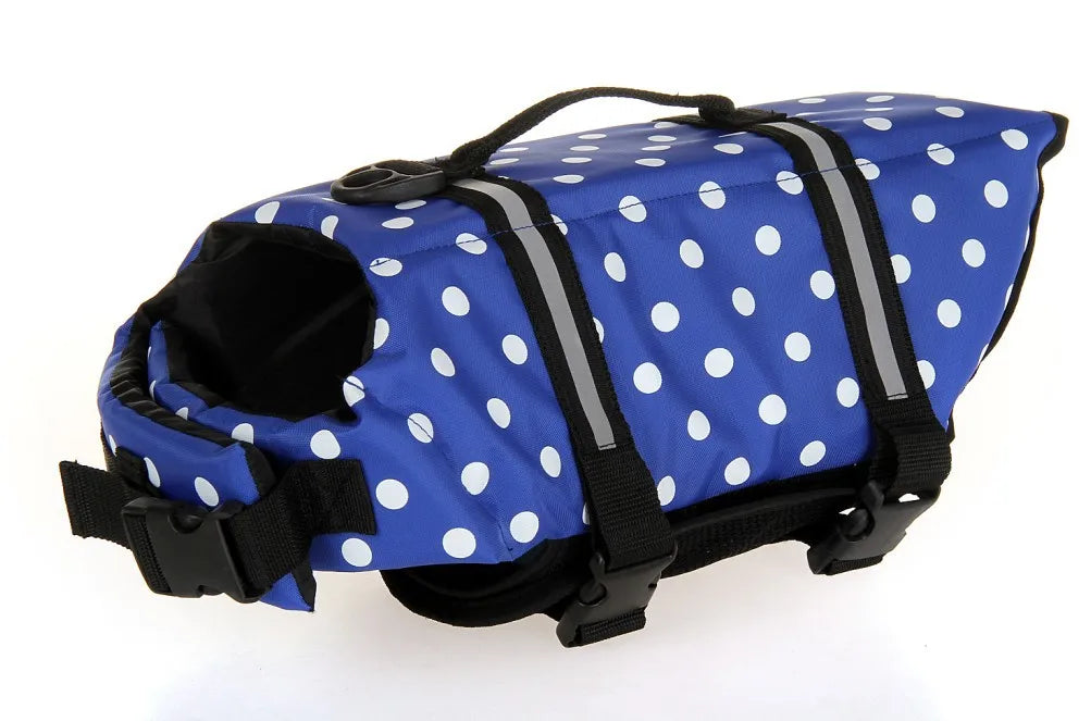 Dog Swimming Life Vest Front View
