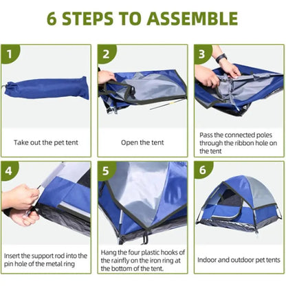 Portable Pet Tent House