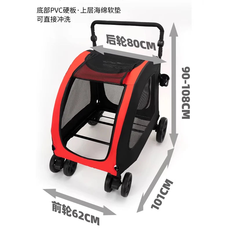 Foldable Pet Cart