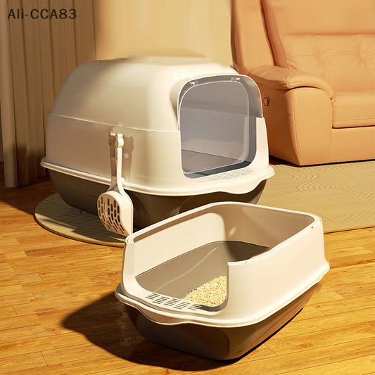 Large Enclosed Litter Box