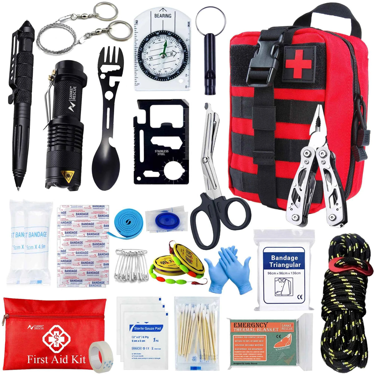 Tactical Emergency First Aid Kit – Your Lifesaver for Outdoor Adventures