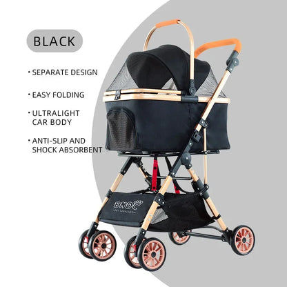 Customized Aluminum Pet Stroller