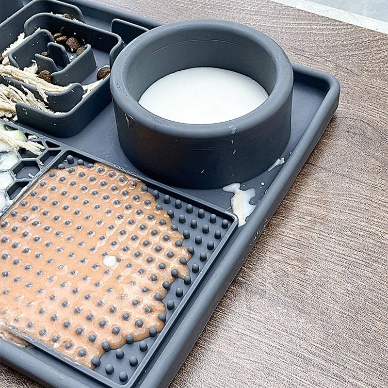 Multifunction Pet Slow Feeder Mat
