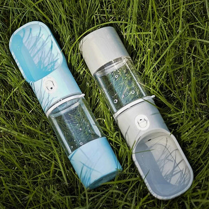 Dog outing water bottle