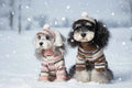 Pet Sweater & Visor