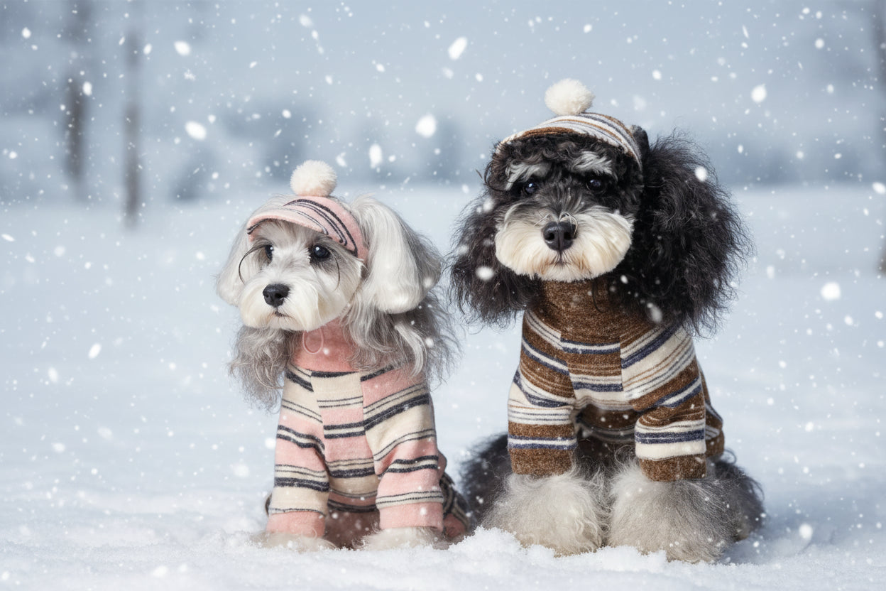Pet Sweater & Visor