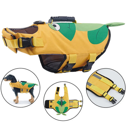 Dog Life Jacket with Shark Fin