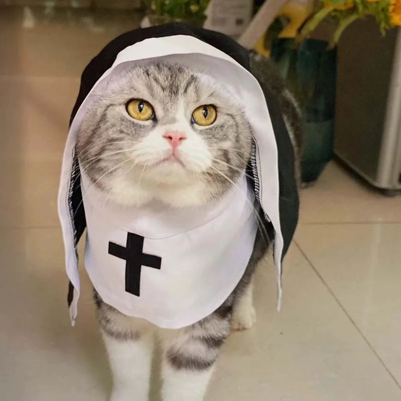 Kitty Nun Costume - Waggy World