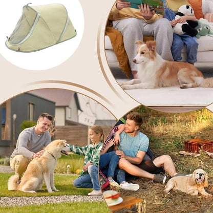 Portable Pop-Up Pet Tent