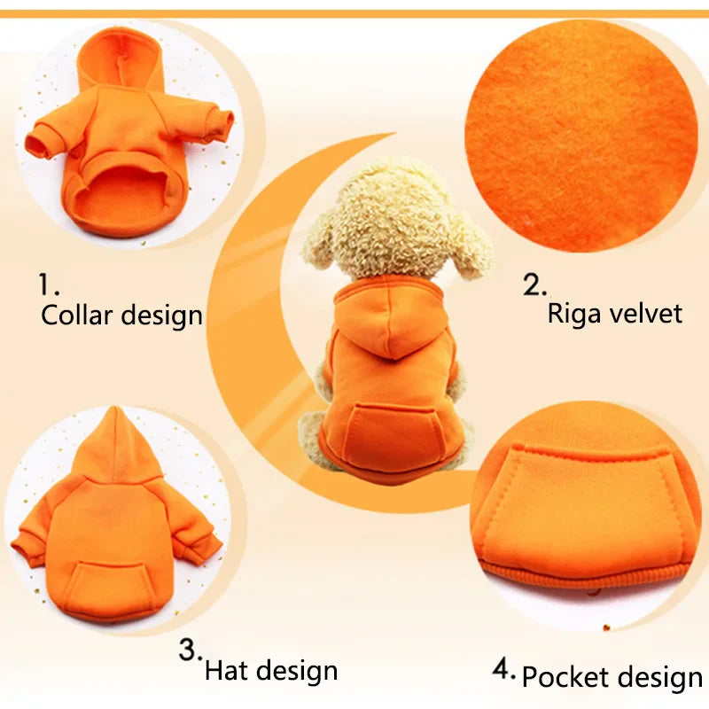 Doggy Plain Hoodie