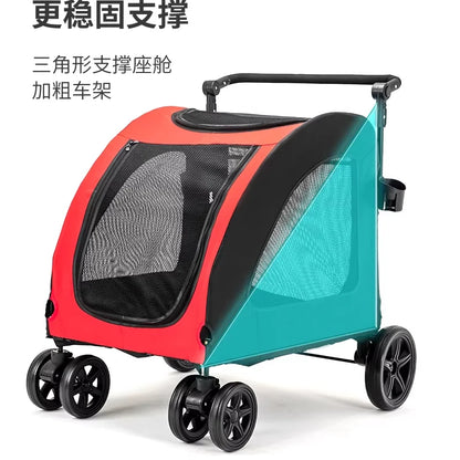 Foldable Pet Cart