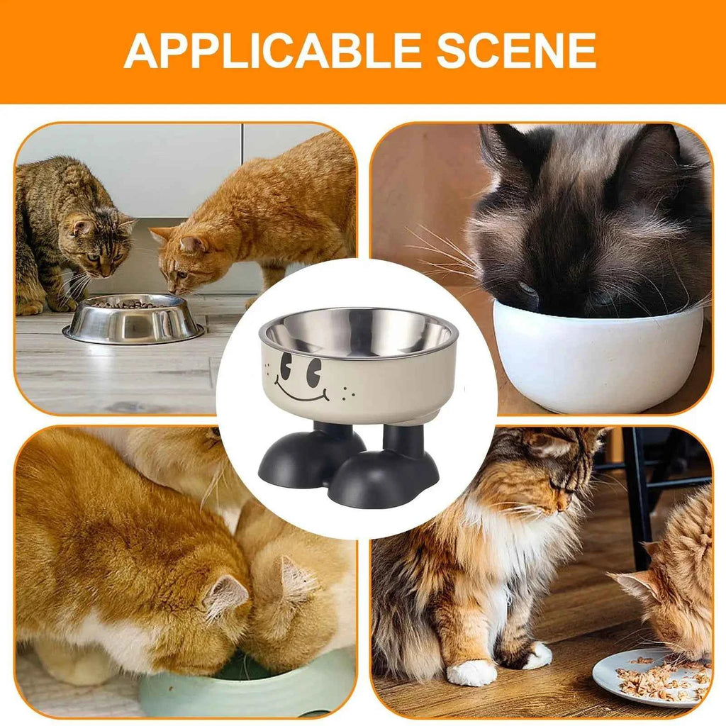 Elevated Stainless steel Water bowl