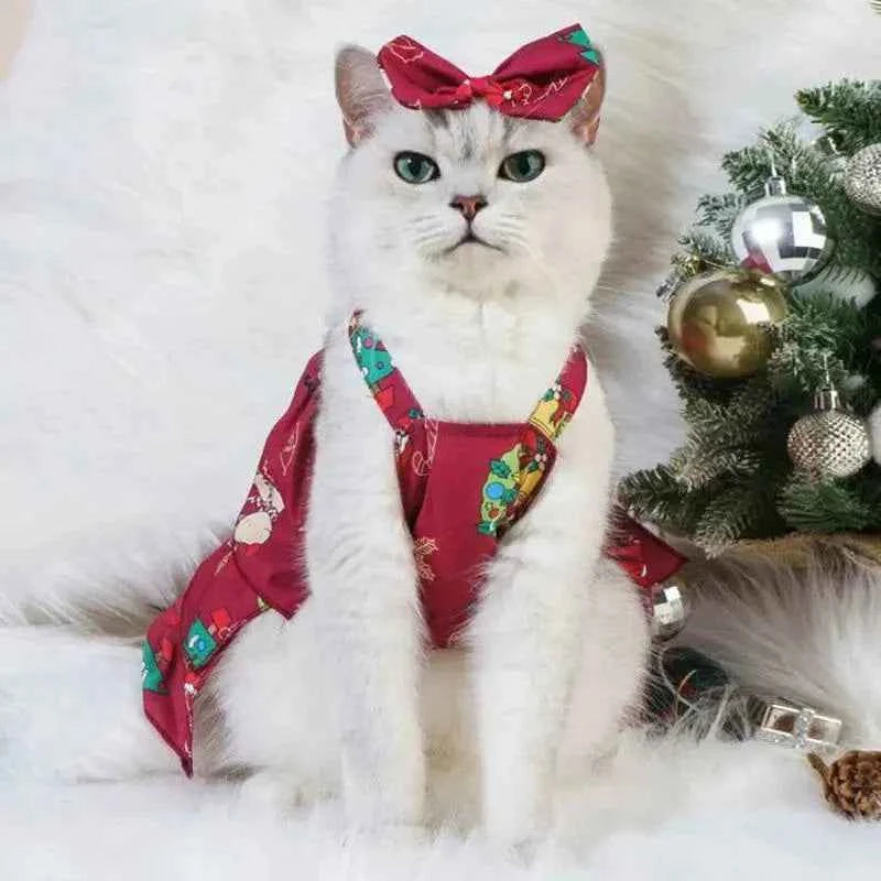 Formal Cat Holiday Dress