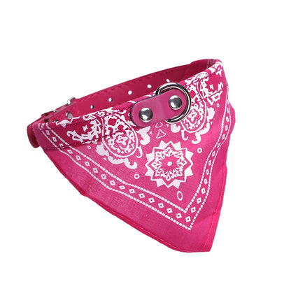 Cat And Dog Collar Triangle Scarf