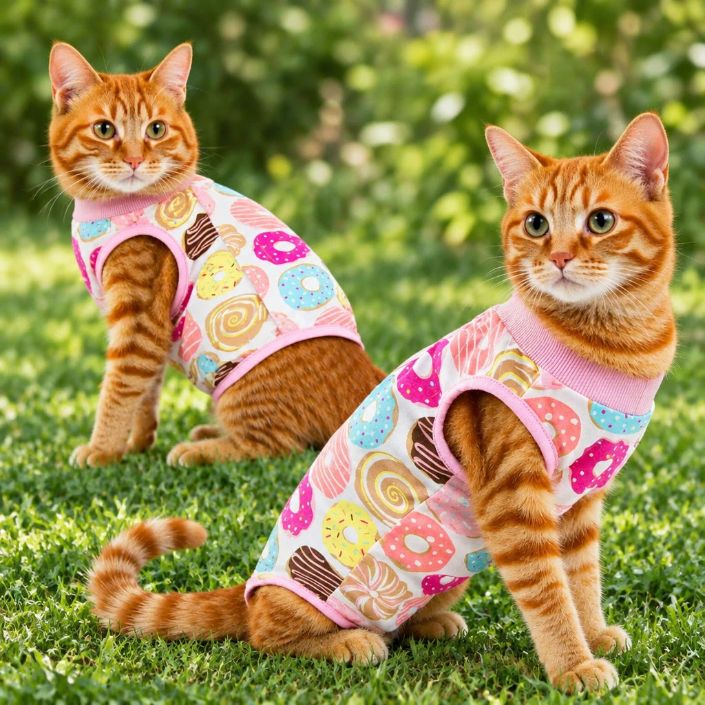 Pet Cat Weaning Outfit