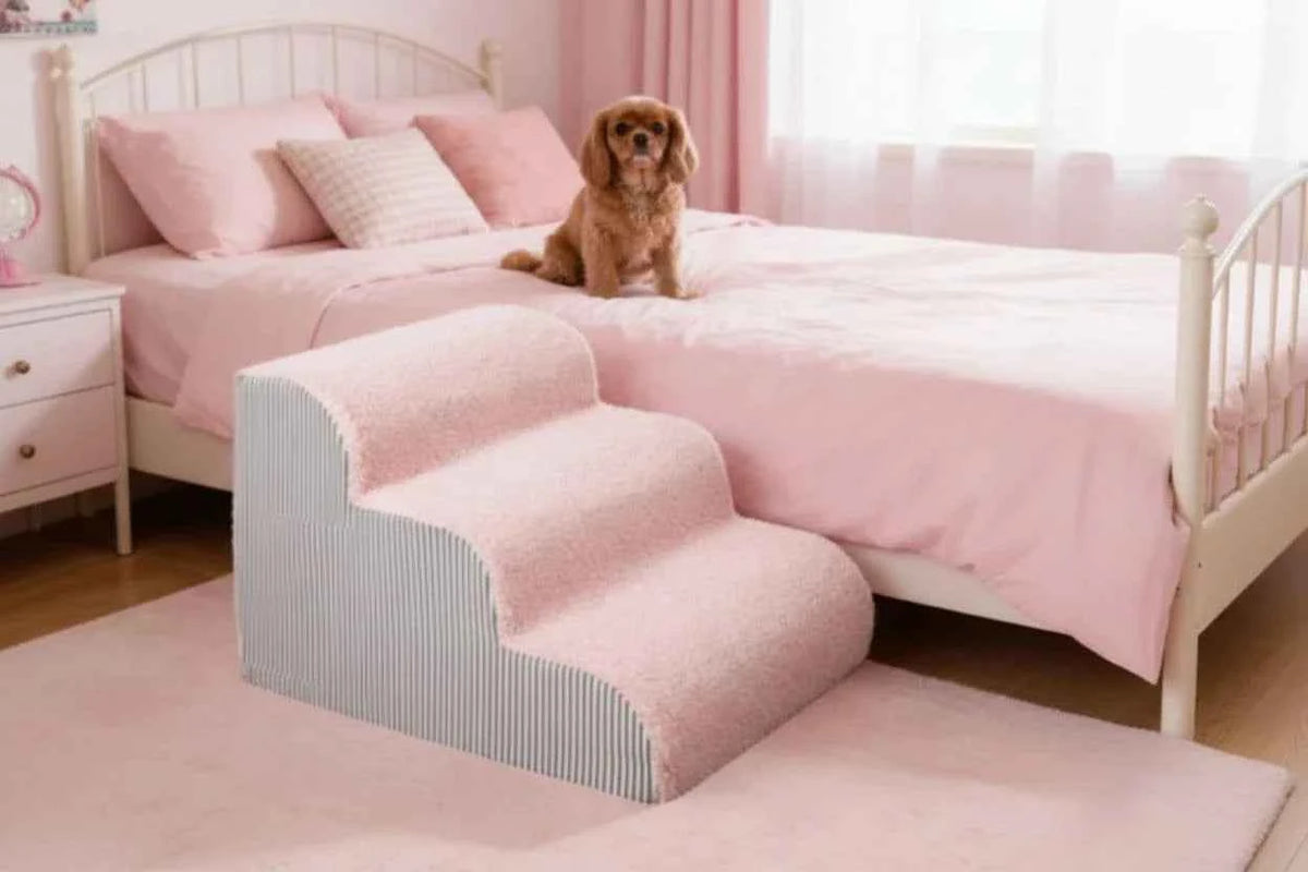 2/3 Pink Pet Steps