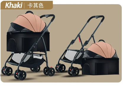 3-in-1 Foldable Pet Stroller