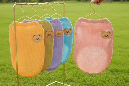Cat 'Teddy Bear" Cotton Shirt
