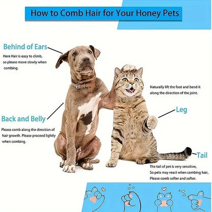 Dog and Cat Grooming Brush